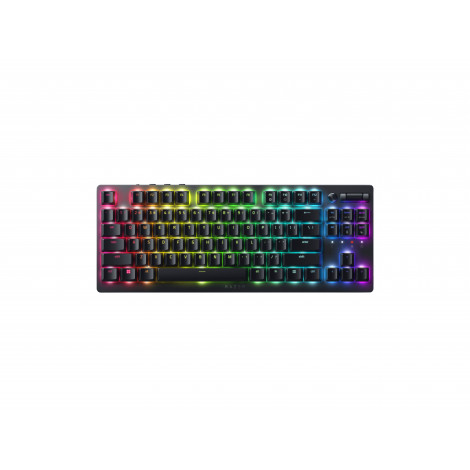 Razer | Deathstalker V2 Pro | Gaming Keyboard | Wireless/Wired | Bluetooth | RGB LED light | Wireless connection | Cyrillic | Bl