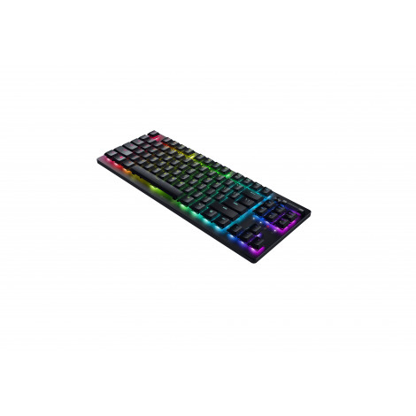 Razer | Deathstalker V2 Pro | Gaming Keyboard | Wireless/Wired | Bluetooth | RGB LED light | Wireless connection | Cyrillic | Bl