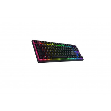 Razer | Deathstalker V2 Pro | Gaming Keyboard | Wireless/Wired | Bluetooth | RGB LED light | Wireless connection | Cyrillic | Bl