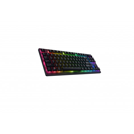 Razer | Deathstalker V2 Pro | Gaming Keyboard | Wireless/Wired | Bluetooth | RGB LED light | Wireless connection | Cyrillic | Bl
