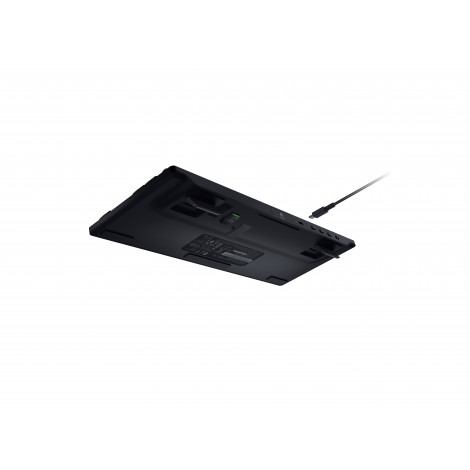 Razer | Deathstalker V2 Pro | Gaming Keyboard | Wireless/Wired | Bluetooth | RGB LED light | Wireless connection | Cyrillic | Bl