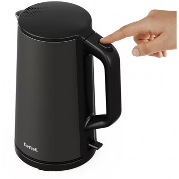 TEFAL | Kettle | KI583E10 | Electric | 2000 W | 1.7 L | Stainless Steel | 360 rotational base | Black