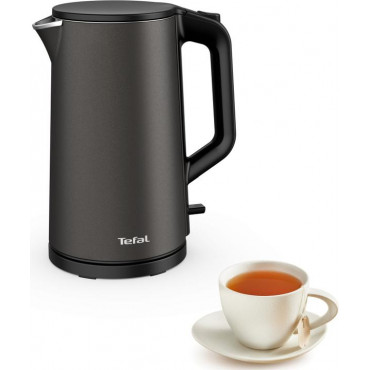 TEFAL | Kettle | KI583E10 | Electric | 2000 W | 1.7 L | Stainless Steel | 360 rotational base | Black