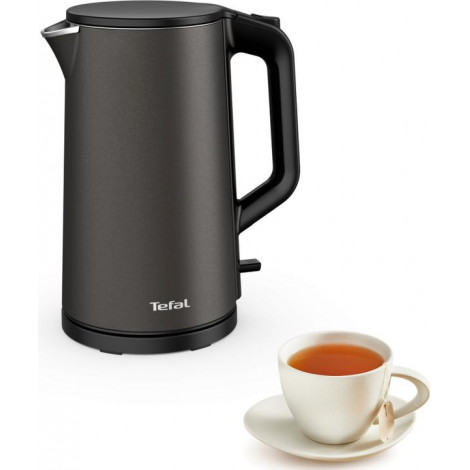 TEFAL | Kettle | KI583E10 | Electric | 2000 W | 1.7 L | Stainless Steel | 360 rotational base | Black