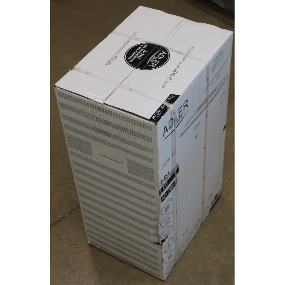 SALE OUT. Adler AD 7863 2-in1 Air Dehumidifier & Air purifier LED (compressor), White | Adler | 2-in1 Air Dehumidifier and Air p