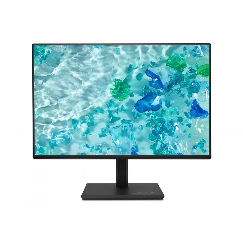 Acer Vero B247Y Series Monitor 60cm 23.8'' FHD ZeroFrame IPS 120Hz 16:9 4ms(GTG) 250nits VGA HDMI DP MM Audio In/Out AdaptiveSyn