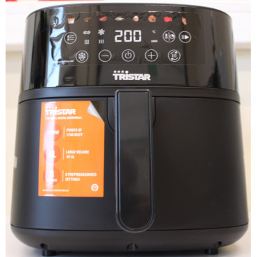 SALE OUT. Tristar FR-9060 Digital Airfryer, 6 L, Digital LED touchscreen, 1700 W, Black | Tristar Digital Airfryer | FR-9060 | P