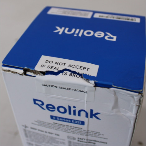 SALE OUT. Reolink E321 Smart Indoor Cam Wi-Fi PT, White | Reolink Camera | E Series E321 | 24 month(s) | Tabletop | 3 MP | 4mm/F