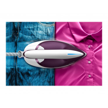 Philips | Ironing System | GC7933/30 PerfectCare Compact Plus | 2400 W | Continuous steam 120 g/min | Purple