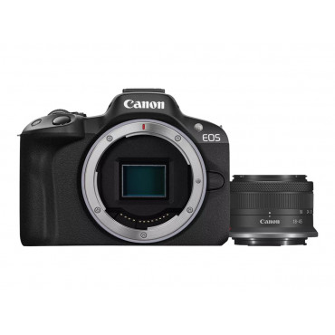 Canon | EOS R50 + RF-S 18-45mm F4.5-6.3 IS STM (SIP) | Megapixel 24.2 MP | Image stabilizer | ISO sensitivity (max) 32000 | Disp