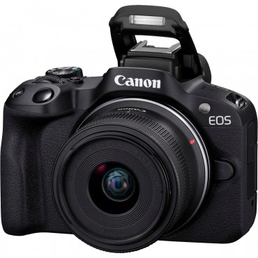 Canon | EOS R50 + RF-S 18-45mm F4.5-6.3 IS STM (SIP) | Megapixel 24.2 MP | Image stabilizer | ISO sensitivity (max) 32000 | Disp