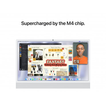 Apple iMac | Desktop | AIO | 24 " | Apple M4 | Internal memory 24 GB | Solid-state drive capacity 512 GB | Apple M4 chip 10-core