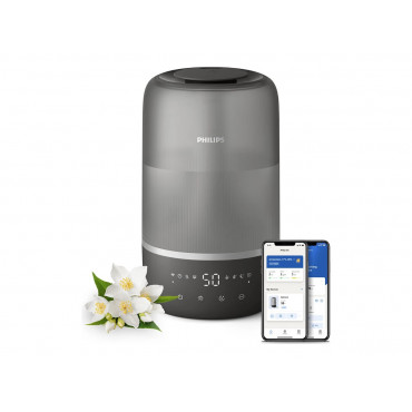 Philips | Humidifier | HU1510/03 Series 1000 | 19.6 W | Water tank capacity 3 L | Suitable for rooms up to 41 m | Ultrasonic | H