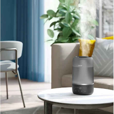 Philips | Humidifier | HU1510/03 Series 1000 | 19.6 W | Water tank capacity 3 L | Suitable for rooms up to 41 m | Ultrasonic | H