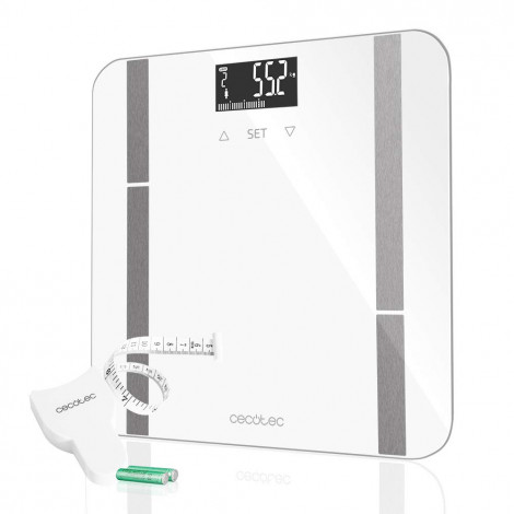 Cecotec | Smart Bathroom Scale | Surface Precision 9400 Full Healthy | Maximum weight (capacity) 180 kg | Accuracy 100 g | White