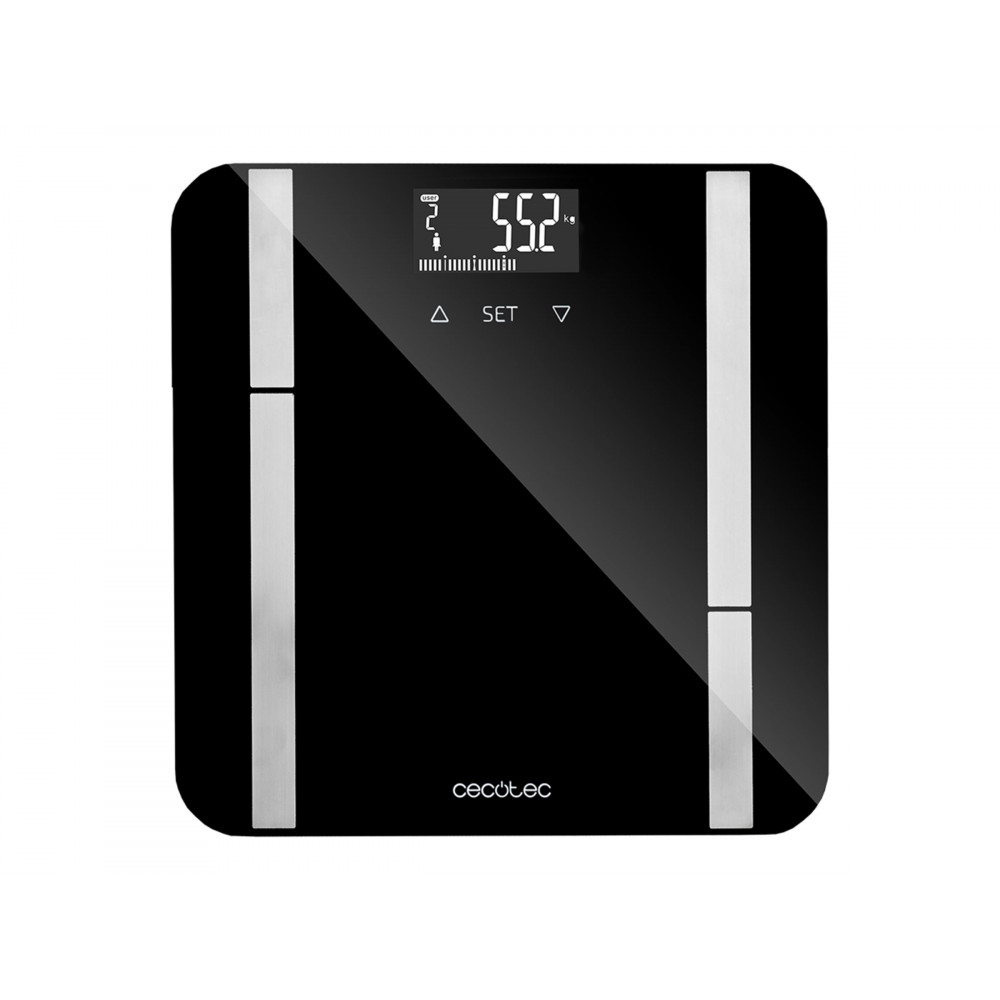 Cecotec | Smart Bathroom Scale | Surface Precision 9450 Full Healthy | Maximum weight (capacity) 180 kg | Accuracy 100 g | Black