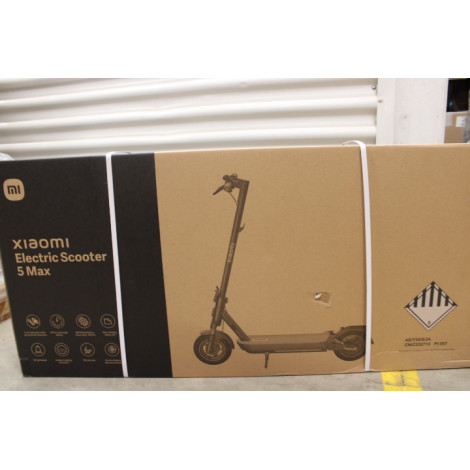 SALE OUT. Xiaomi Electric Scooter 5 Max GL | Xiaomi | Electric Scooter 5 Max GL | 25 kg/h | 10 " | Black | 24 month(s) | DAMAGED