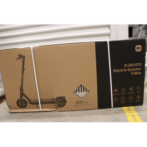 SALE OUT. Xiaomi Electric Scooter 5 Max GL | Xiaomi | Electric Scooter 5 Max GL | 25 kg/h | 10 " | Black | 24 month(s) | DAMAGED