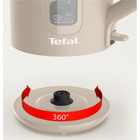 Tefal KO2M0B10 Morning Kettle, Beige | TEFAL
