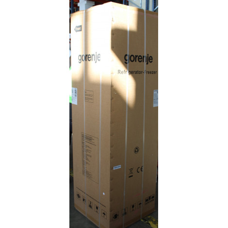 SALE OUT. Gorenje NRK418ECW4 Refrigerator, E, Free standing, Bottom freezer, Height 182 cm, Net Fridge 171 L, Net Freezer 85 L, 