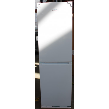 SALE OUT. Gorenje NRK418ECW4 Refrigerator, E, Free standing, Bottom freezer, Height 182 cm, Net Fridge 171 L, Net Freezer 85 L, 