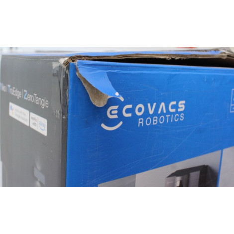 SALE OUT. Ecovacs DEEBOT X11 OMNICYCLONE EU Vacuum & mop, Wet&Dry,with new bagless All-in-One OmniCyclone station, Black (with b