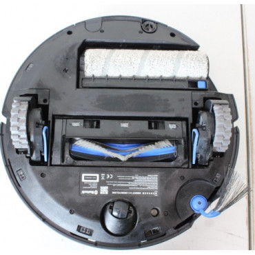 SALE OUT. Ecovacs DEEBOT X11 OMNICYCLONE EU Vacuum & mop, Wet&Dry,with new bagless All-in-One OmniCyclone station, Black (with b