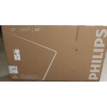 SALE OUT. Philips 43PUS7000/12 43" (108cm) LED 4K TV | Philips LED 4K TV | 43PUS7000/12 | 43 | Smart TV | TITAN OS | DAMAGED PAC