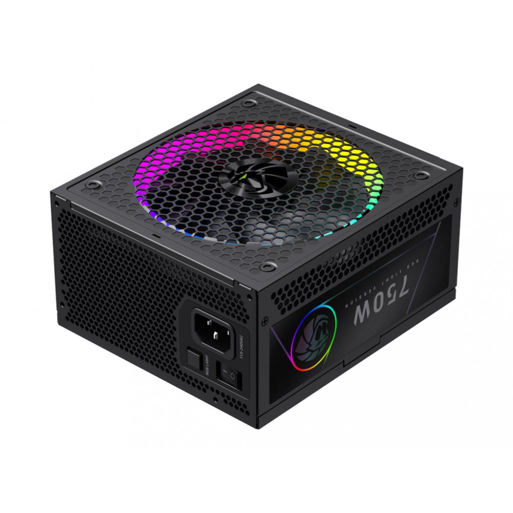Gamemax PSU | RGB 750G | 750 W | Gold | Full Modular