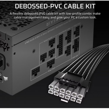 Corsair Fully Modular ATX Power Supply (EU) | RM750x SHIFT | 750 W | Black