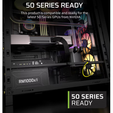 Corsair Fully Modular ATX Power Supply (EU) | RM1000x SHIFT | 1000 W | Black