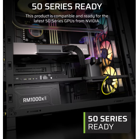Corsair Fully Modular ATX Power Supply (EU) | RM1000x SHIFT | 1000 W | Black