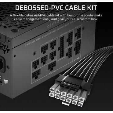 Corsair Fully Modular ATX Power Supply (EU) | RM1000x SHIFT | 1000 W | Black