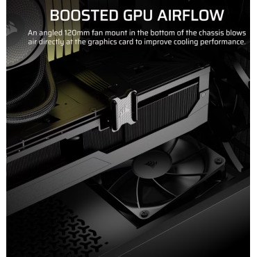Corsair PC Case | 3200D RS | Smoke | Mid-Tower