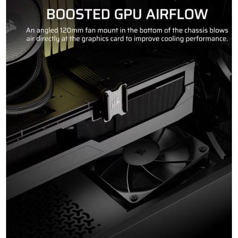 Corsair PC Case | 3200D RS | Smoke | Mid-Tower