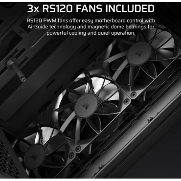 Corsair PC Case | 3200D RS | Smoke | Mid-Tower