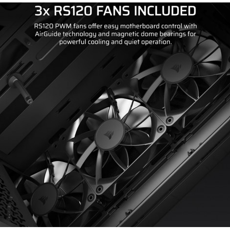 Corsair PC Case | 3200D RS | Smoke | Mid-Tower