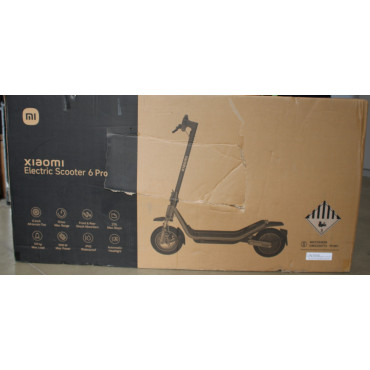 SALE OUT. Xiaomi Electric Scooter 6 Pro GL | Xiaomi 24 month(s) | DAMAGED PACKAGING
