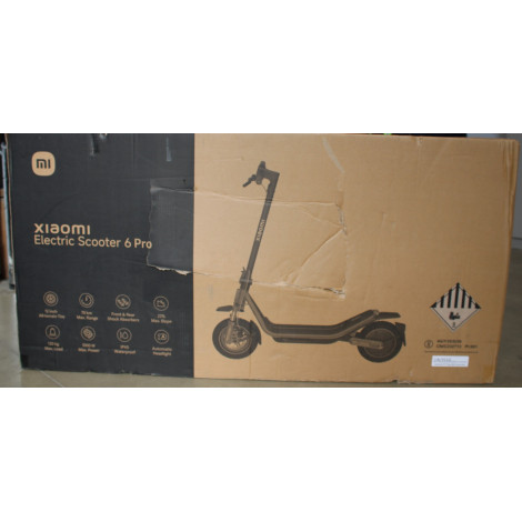 SALE OUT. Xiaomi Electric Scooter 6 Pro GL | Xiaomi 24 month(s) | DAMAGED PACKAGING