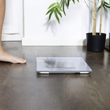 Cecotec Bathroom Scales | Surface Precision Healthy | Maximum weight (capacity) 180 | Grey/Transparent