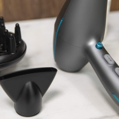 Cecotec Hair dryer | IoniCare 5300 Maxi Aura Black | 2200 W | Number of temperature settings 3 | Ionic function | Black/Grey | D