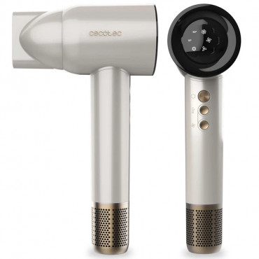 Cecotec Hair dryer | DryGlam Waves Champagne | 1600 W | Number of temperature settings 3 | Ionic function | Champagne | Diffuser
