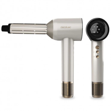 Cecotec Hair dryer | DryGlam Waves Champagne | 1600 W | Number of temperature settings 3 | Ionic function | Champagne | Diffuser