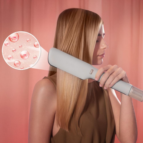 Cecotec Hair Straightener | Air Lisse Champagne | Ceramic heating system | Ionic function | Temperature (max) 230 C | Temperatur