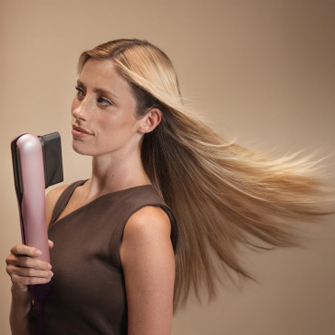 Cecotec Air Straightener | AirLisse 2in1 ForceDry Champagne | Ceramic heating system | Number of heating levels 4 | 1000 W | Bei