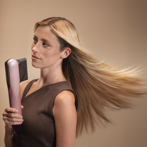 Cecotec Air Straightener | AirLisse 2in1 ForceDry Champagne | Ceramic heating system | Number of heating levels 4 | 1000 W | Bei