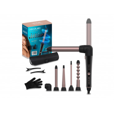Cecotec Hair Curler | SurfCare MultiWaves Multi-head | Ceramic heating system | Temperature (min) 140 C | Temperature (max) 200 