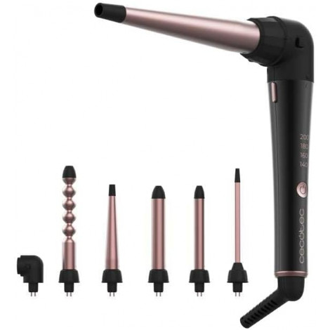 Cecotec Hair Curler | SurfCare MultiWaves Multi-head | Ceramic heating system | Temperature (min) 140 C | Temperature (max) 200 