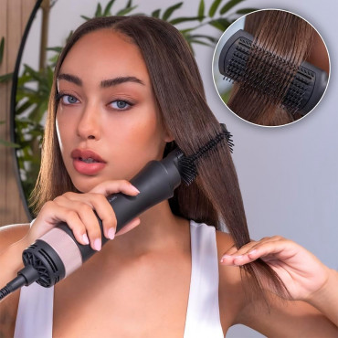 Cecotec Air brush | CeramicCare 10in1 Styler 10-in-1 | Number of heating levels 3 | 1000 W | Black