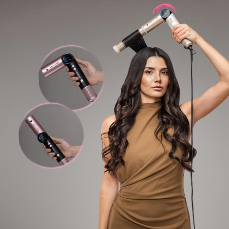 Cecotec Styling Brush | AirGlam 14in1 Flex Black | Ion conditioning | Barrel diameter 32 mm/35 mm | 1400 W | Black